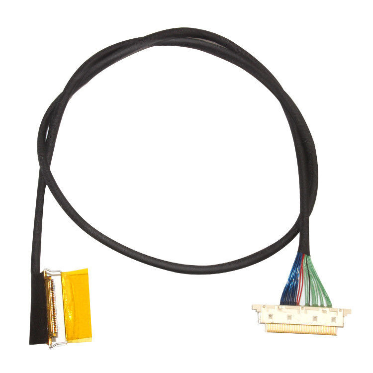 의료용 LCD 모니터의 LVDS 와이어 어셈블리 ACES 50204-040 MCC는 ISO13485을 준수합니다.