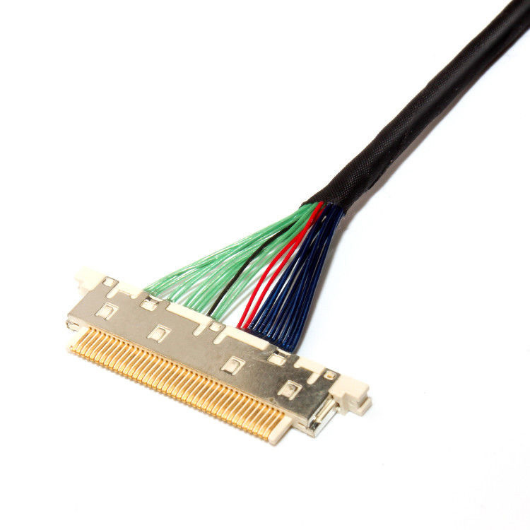 의료용 LCD 모니터의 LVDS 와이어 어셈블리 ACES 50204-040 MCC는 ISO13485을 준수합니다.