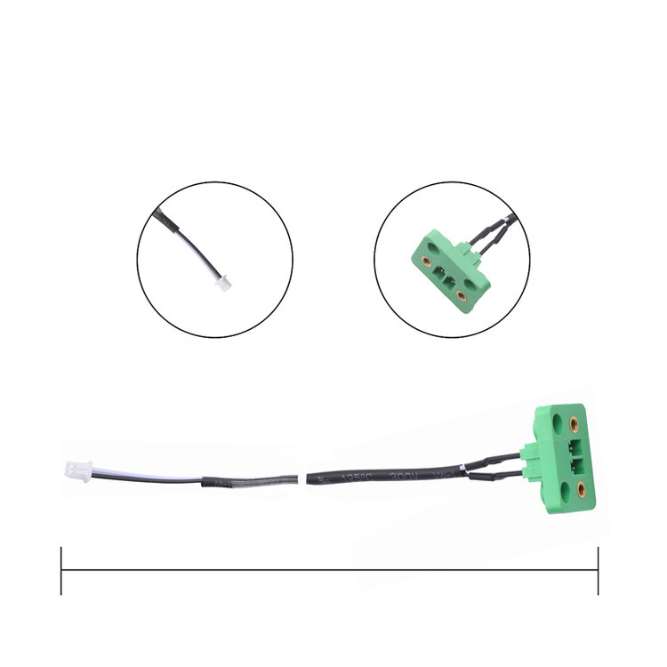 UL 인증을 가진 사용자 지정 LVDS 케이블, 1.25mm Pitch 및 2 핀을 특징으로, LCD LVDS 애플리케이션을 위해 설계