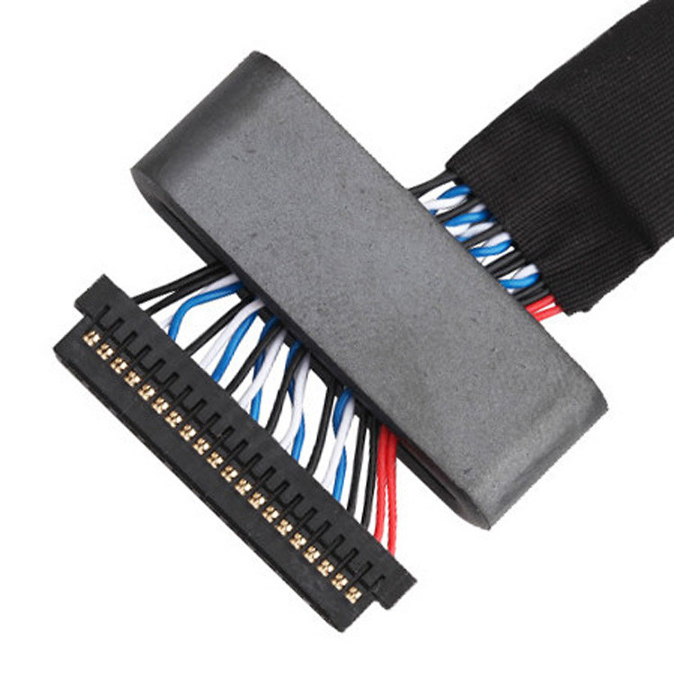 JAE FI-S20S에서 FI-X30HL까지의 LVDS 케이블 조립 장치, 1.25mm 피치와 500VAC로 지정