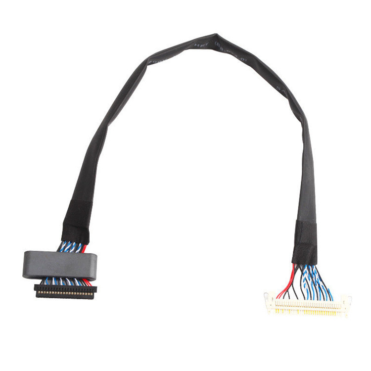 JAE FI-S20S에서 FI-X30HL까지의 LVDS 케이블 조립 장치, 1.25mm 피치와 500VAC로 지정