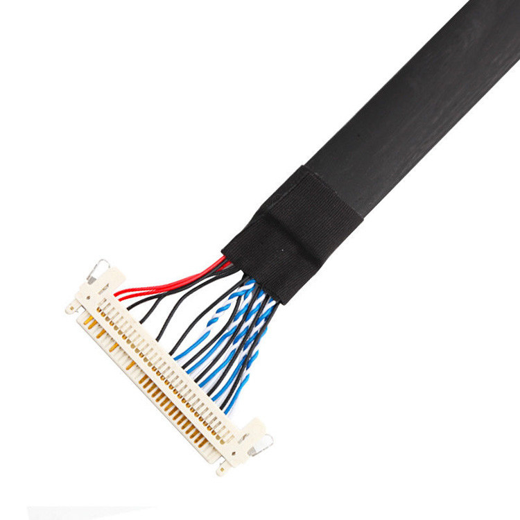 JAE FI-S20S에서 FI-X30HL까지의 LVDS 케이블 조립 장치, 1.25mm 피치와 500VAC로 지정