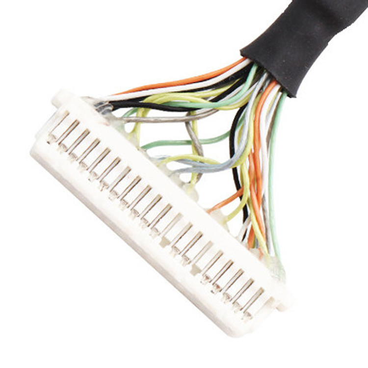 0.5 밀리미터는 JST SHDR-40V-S-B LVDS 케이블 조립에 ACES에게 0를 던집니다