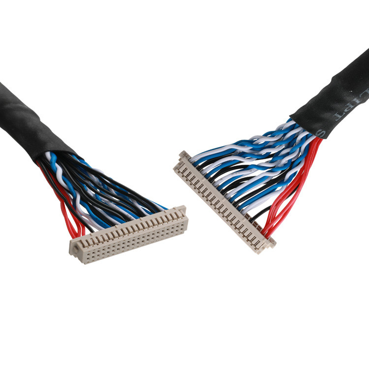 OEM/ODM 사용자 정의 길이 케이블 UL1061 30AWG JAE FI-RE51HL-51Pin에서  DF13-40DS