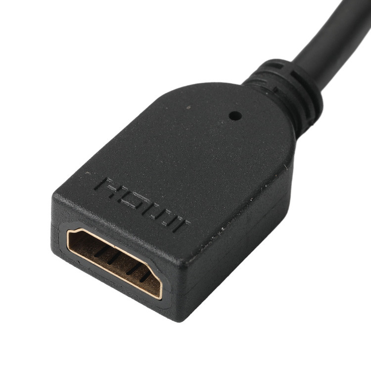 남성 수직 19Pin HDMI-A 커넥터 어셈블리에서 여성 19Pin HDMI LCD 케이블