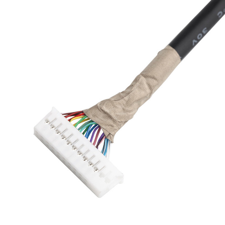 OEM/ODM 마이크로 코아시얼 LVDS 케이블 조립 JST PHDR-24VS TO JAE FI-S20S