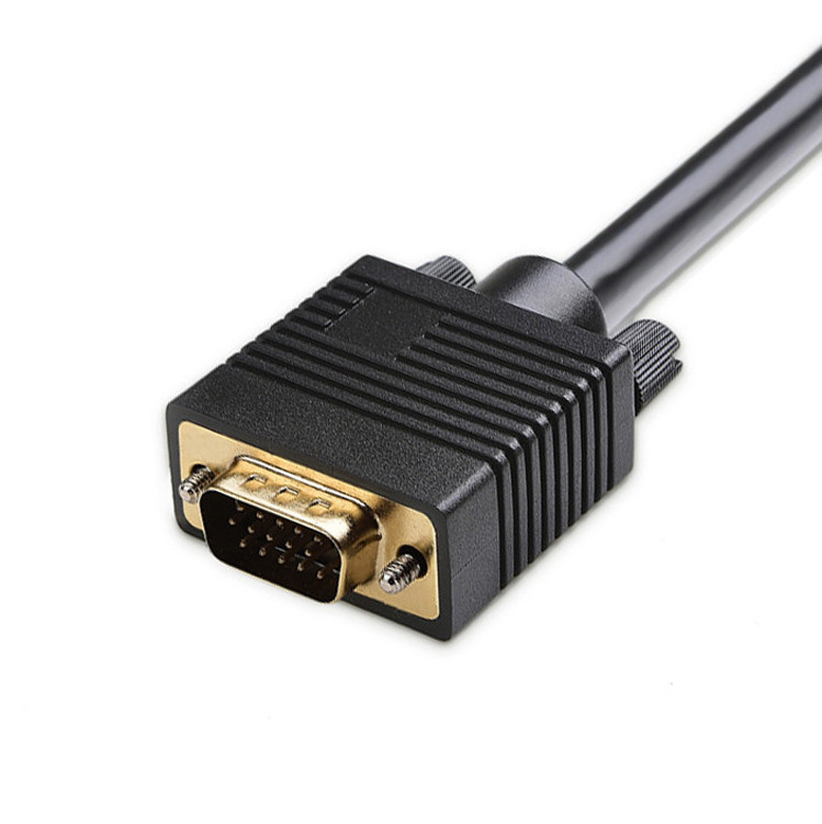 ROHS DVI-I 24+5 핀에서 VGA 케이블 LVDS LCD 어셈블리 커넥터 OEM / ODM