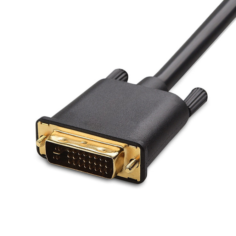 ROHS DVI-I 24+5 핀에서 VGA 케이블 LVDS LCD 어셈블리 커넥터 OEM / ODM