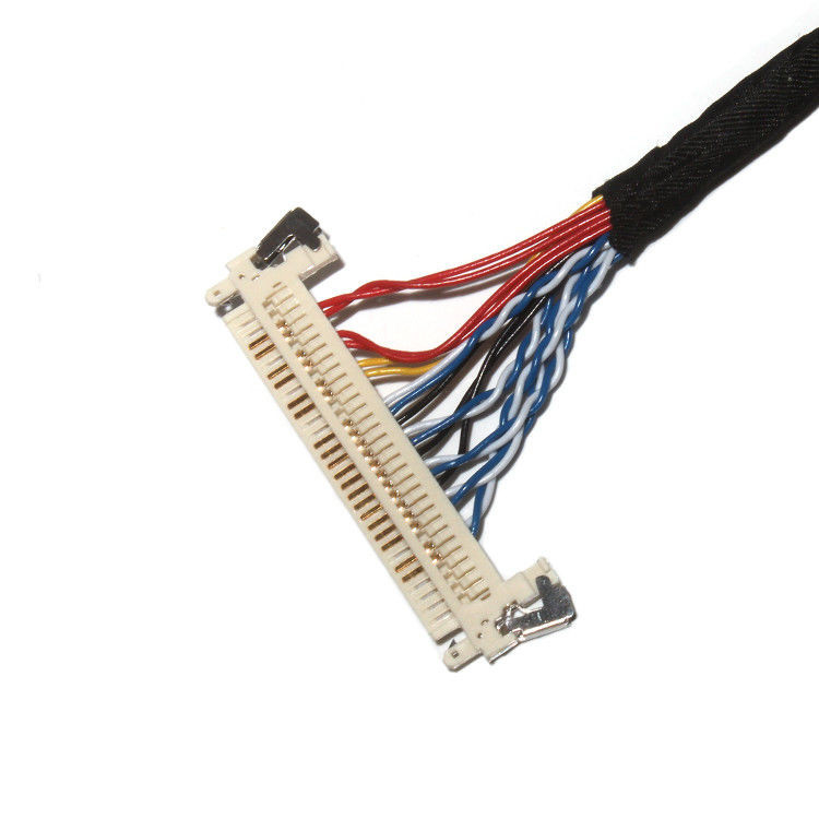 커스터마이징 길이 2.0mm Pitch Lvds 케이블 어셈블리 30 핀 IPEX DF11-24DS-2C FI-X3OHL OEM/ODM