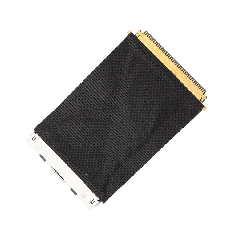40 핀 JAE HD1P040-CSH2 마이크로 코아시얼 케이블, DF80D-40P-0.5SD LVDS EDP 케이블