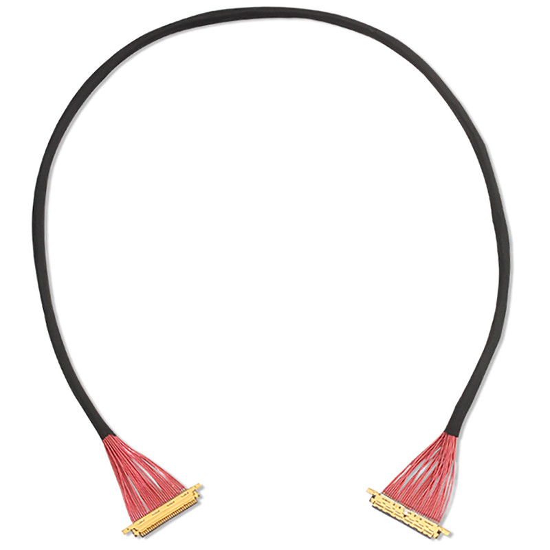 SGC EDP LVDS 코아시얼 케이블 0.5mm Pitch 20453-330t-13 to 20453-340t-13 30P 40P OEM/ODM 사용자 정의