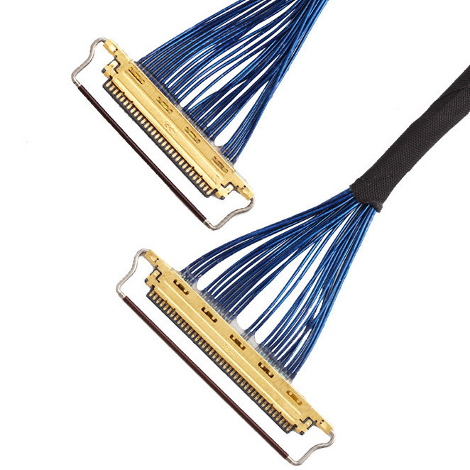 44AWG SGC LVDS EDP 케이블 0.5mm 피치 20453-330t-13 ~ 20453-340t-13