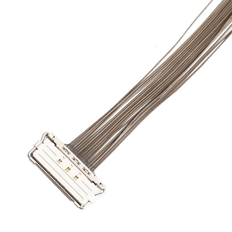 0.4mm 피치 LVDS EDP 케이블 20679-20p 마이크로 코아시얼 lvds 디스플레이 커넥터