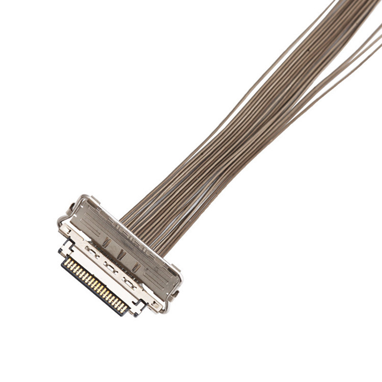0.4mm 피치 LVDS EDP 케이블 20679-20p 마이크로 코아시얼 lvds 디스플레이 커넥터