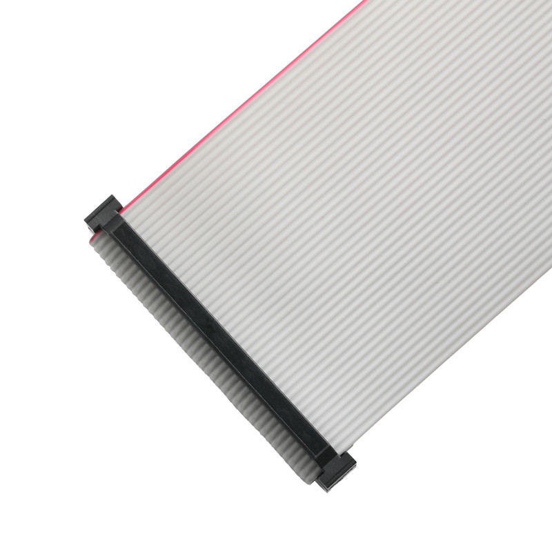 IDC FC-2*20P 40Pin 2.54mm 피치 블랙 PBT+G/F UL2651 28AWG IDC 평면 리본 케이블 1.27mm 피치 OEM/ODM