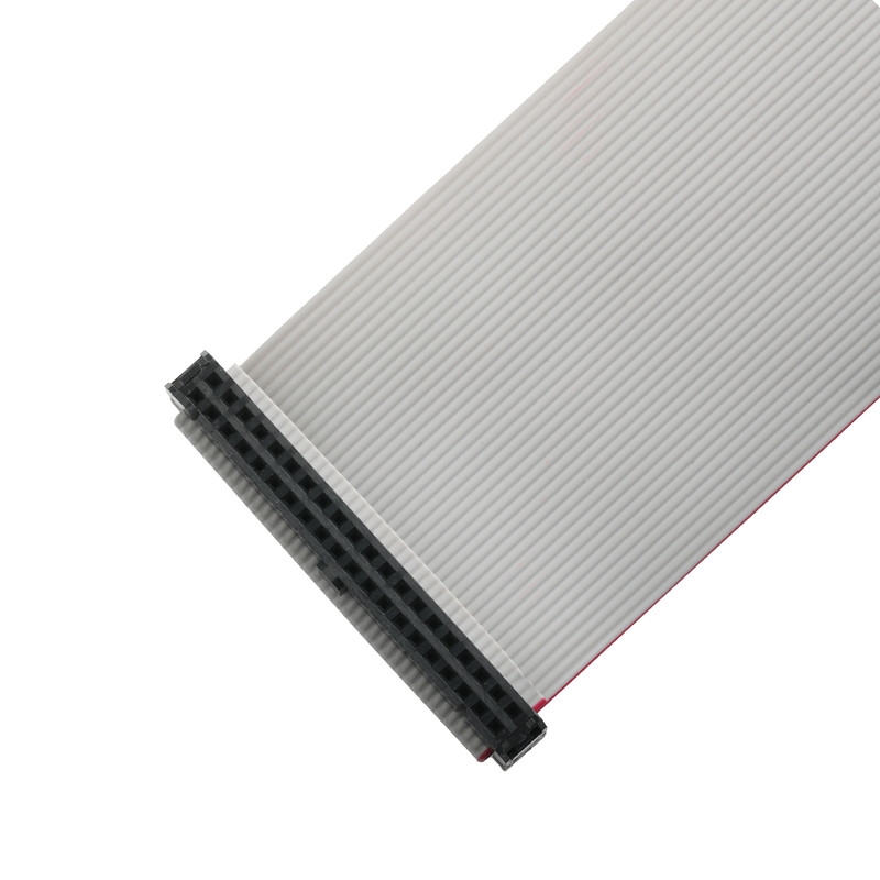 IDC FC-2*20P 40Pin 2.54mm 피치 블랙 PBT+G/F UL2651 28AWG IDC 평면 리본 케이블 1.27mm 피치 OEM/ODM