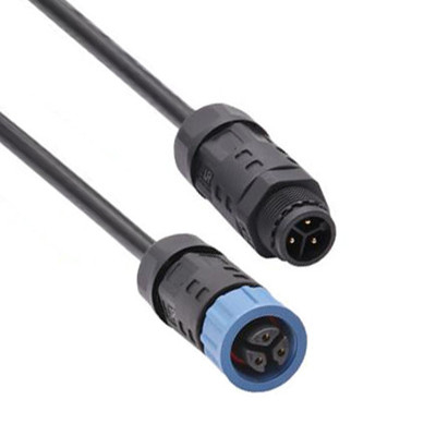 M15 산업용 2, 3 핀 원형 연결기 용접형 조립 및 방수 IP67 등급 OEM/ODM