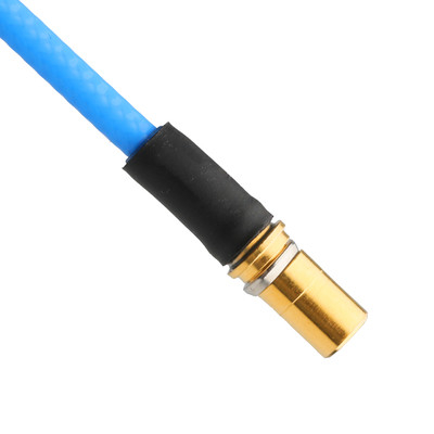 ROHS 로우 PIM 플렉스 TFT-5G-402 RF 코아시얼 케이블 블루 FEP 재킷으로 두 배 보호 OEM/ODM