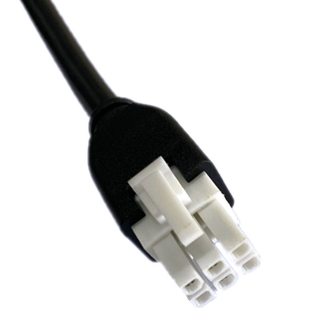 사용자 지정 피치 2 3 4 5 6 핀 모렉스 5557 6핀 4.2mm 피치 재킷 케이블 UL2464 20AWG*6C OD6.4mm 블랙