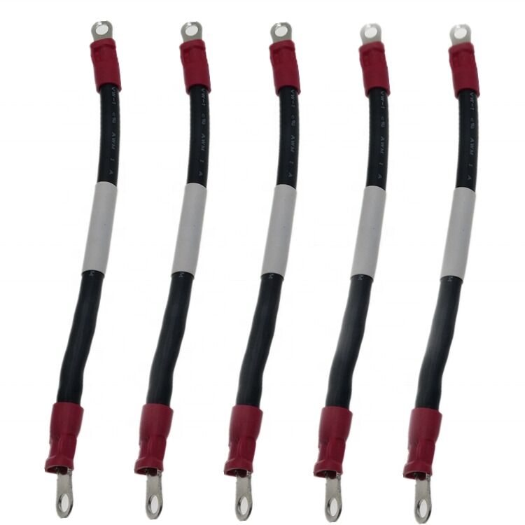 600V 절연 바이메탈 러그 압착 단자 M5 커넥터, 전자 응용 분야용 맞춤형 길이