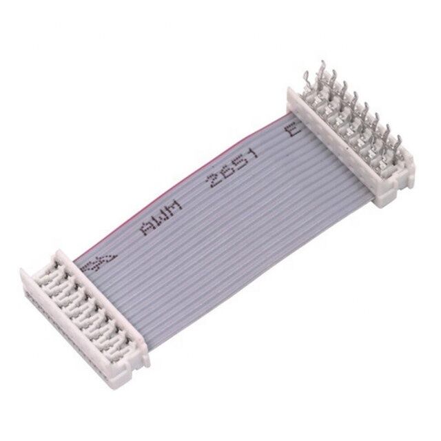 OEM ODM RS232 15핀 D-Sub 금도금 커넥터 플랫 리본 케이블 어셈블리 (맞춤형 길이 가능)