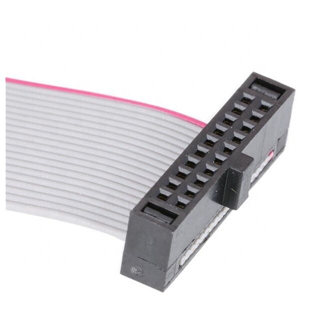 1.27mm Pitch 30AWG 금으로 접힌 IDC 커넥터