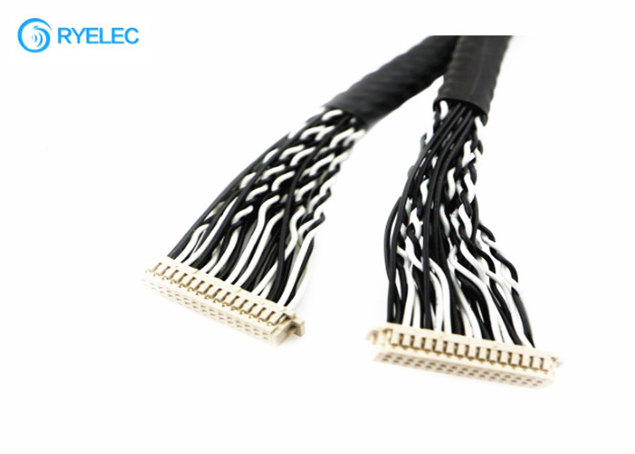 1.25mm 피치를 가진 2*15 Pin  LVDS 케이블 어셈블리 DF13-30DS-1.25C 연결관