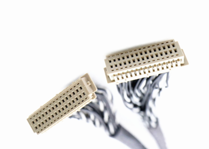 1.25mm 피치를 가진 2*15 Pin  LVDS 케이블 어셈블리 DF13-30DS-1.25C 연결관