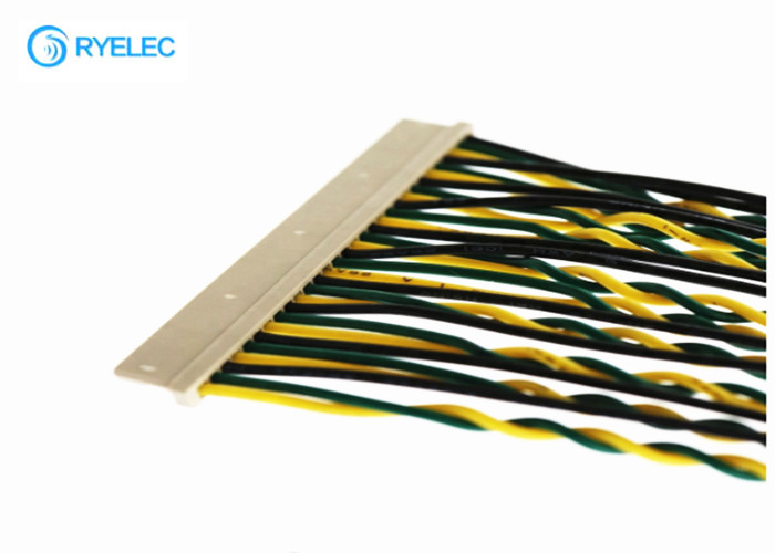 30 UL1061를 가진  DF13-40P Lcd 연결관 직조기에 Pin LVDS 케이블 어셈블리 DF14-30S-1.25C