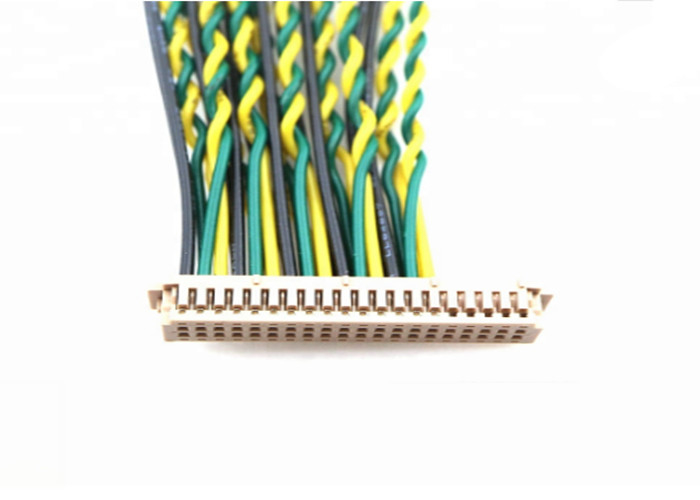 30 UL1061를 가진  DF13-40P Lcd 연결관 직조기에 Pin LVDS 케이블 어셈블리 DF14-30S-1.25C