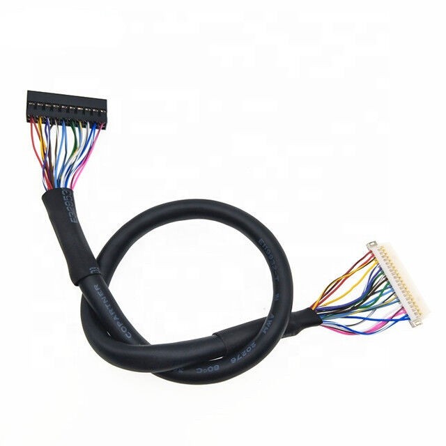 Hirose Hirose DF19G-20S-1C 20pin 20pin Crimp Terminal to Dupont BLD2-20 2mm Pitch 2 Rows 2*10pin Female Connector Lcd Lvds Cable