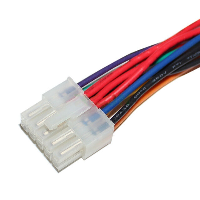 20pin에서 10pin ATX 전원 어댑터 케이블 커넥터 컴퓨터 PSU 전원 공급 케이블