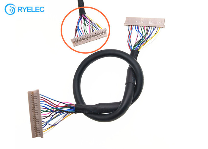 Df14에 Df14 Coaxia 노트북 Lvds 케이블 20p에 리모트 - 통제되는 항공기를 위한 20 Pin