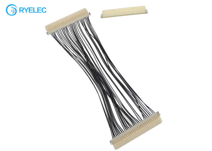 30의 Pin Lvds 코드 케이블 DF19G - 30awg를 가진 텔레비젼/DVD를 위한 DF19G-30S에 30S  1.0mm 피치