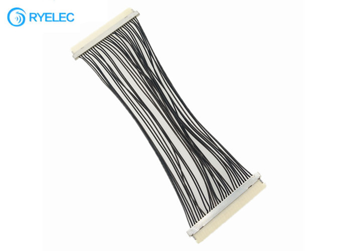 30의 Pin Lvds 코드 케이블 DF19G - 30awg를 가진 텔레비젼/DVD를 위한 DF19G-30S에 30S  1.0mm 피치
