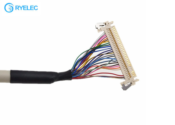 JAE FI-X30HL는 지도한 패널 텔레비젼 영상을 위한  DF13 40pin Lvds 케이블에 유형 30PIN를 잠갔습니다