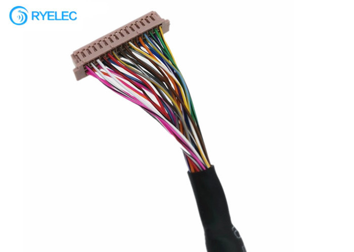 LVDS 널 30 핀 1.25mm LCD 케이블에 DF13 TTL 디지털 표시 장치에  DF13-30DS-1.25C