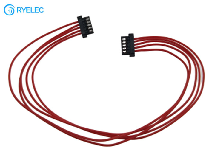 DF52-5P-0.8C  DF52-2832PCF는 5 핀 커넥터  케이블 32AWG 철사 마구를 주름을 잡았습니다