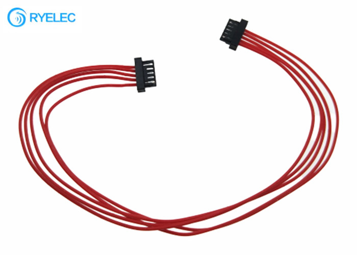 DF52-5P-0.8C  DF52-2832PCF는 5 핀 커넥터  케이블 32AWG 철사 마구를 주름을 잡았습니다