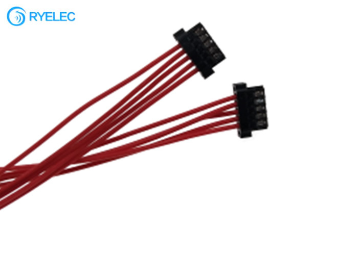 DF52-5P-0.8C  DF52-2832PCF는 5 핀 커넥터  케이블 32AWG 철사 마구를 주름을 잡았습니다