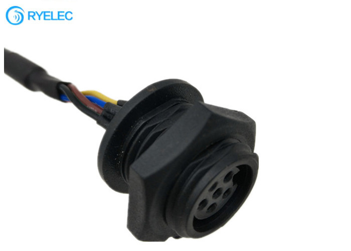 맞춤 패널은 2.0 MM JST PAP-06V-S 케이블로 M16 방수 암놈 커넥터를 탑재합니다