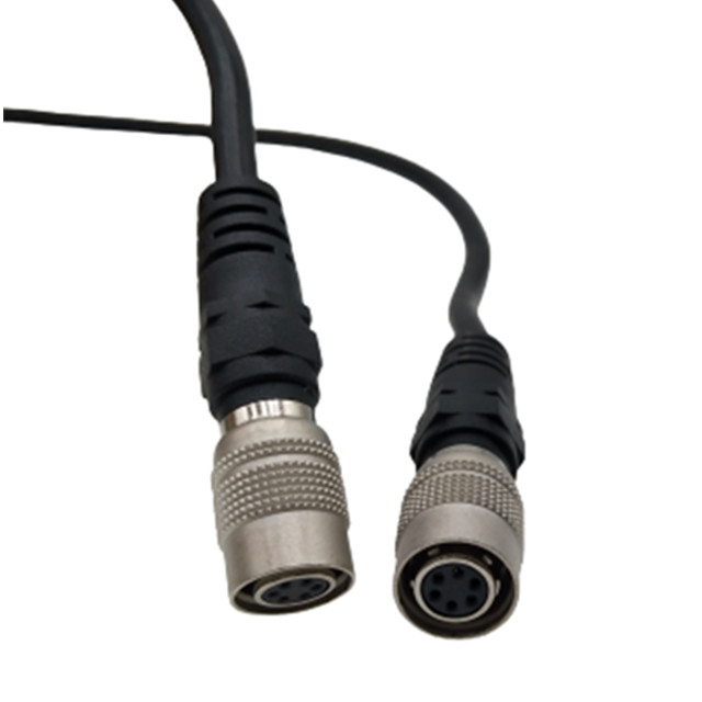 히로세 6 핀 추진은 카메라를 위한 순환 USB2.0 맞춘 와이어 장치 어셈블리를 당깁니다