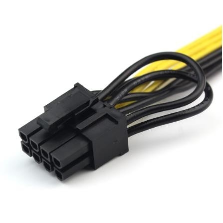 6P에서 8P 서버 전력 변환 보드 그래픽 모듈 라인 케이블 50CM/18AWG/16AWG 길이 70cm/개 맞춤식 커넥터 모렉스