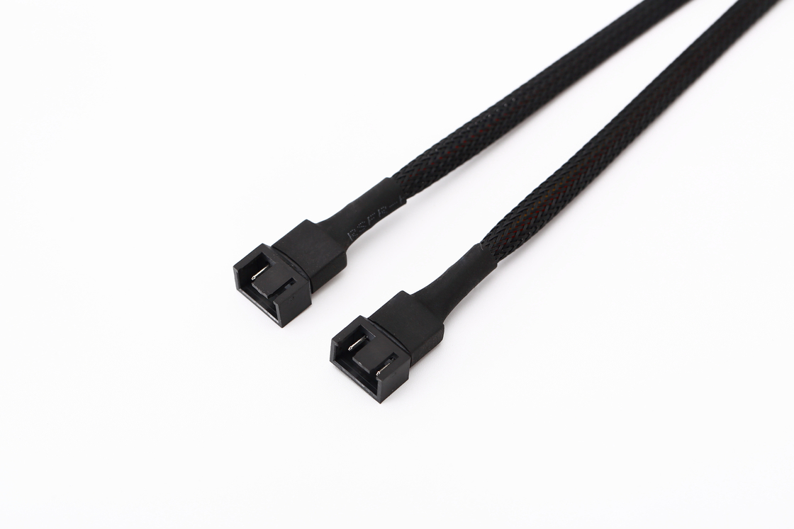 Ul1007 22awg PC 팬 쪼개는 도구 케이블 Pwm 팬 쪼개는 도구 4개의 Pin에서 3개의 Pin